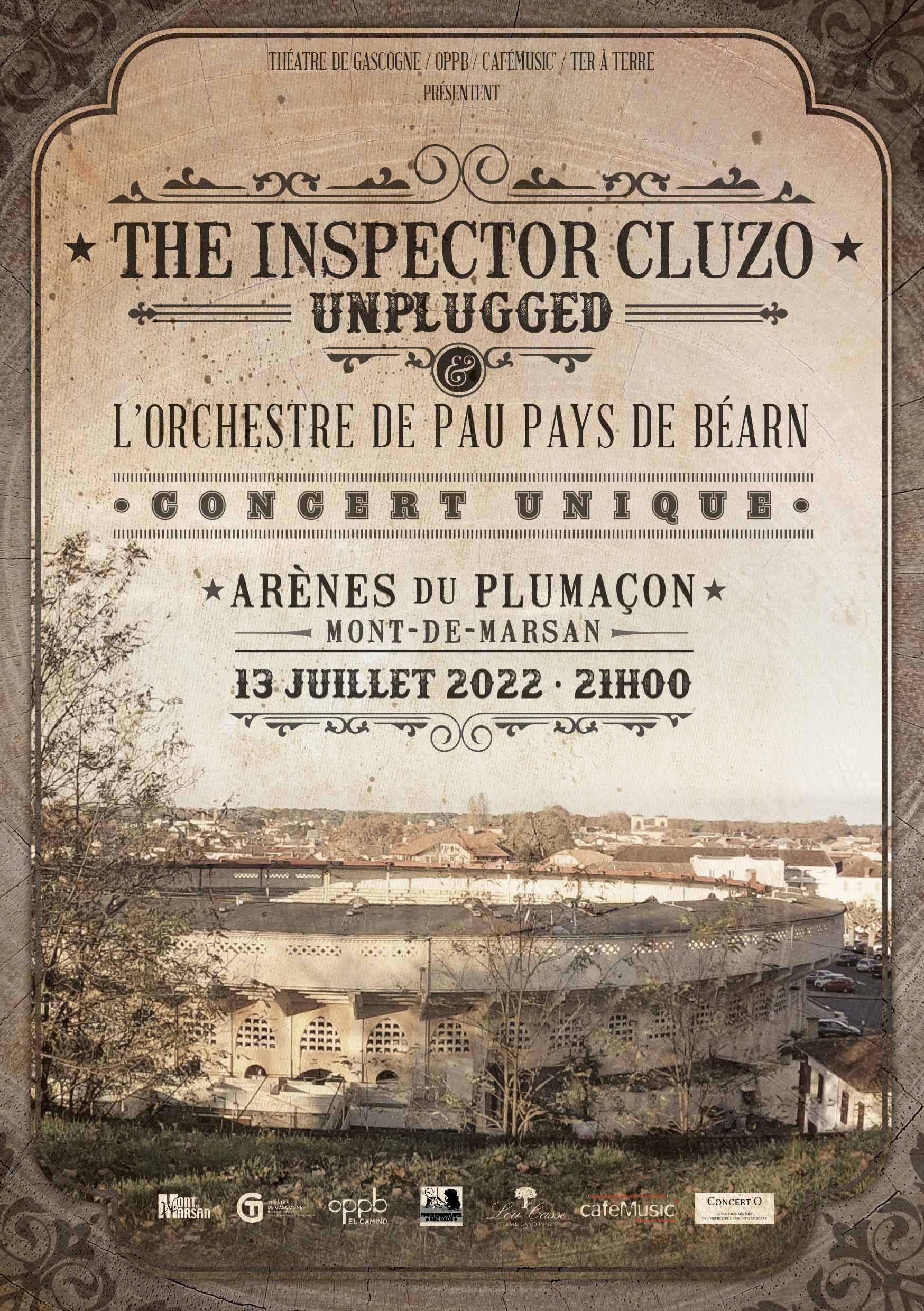 Concert de l'OPPB et The inspector Cluzo